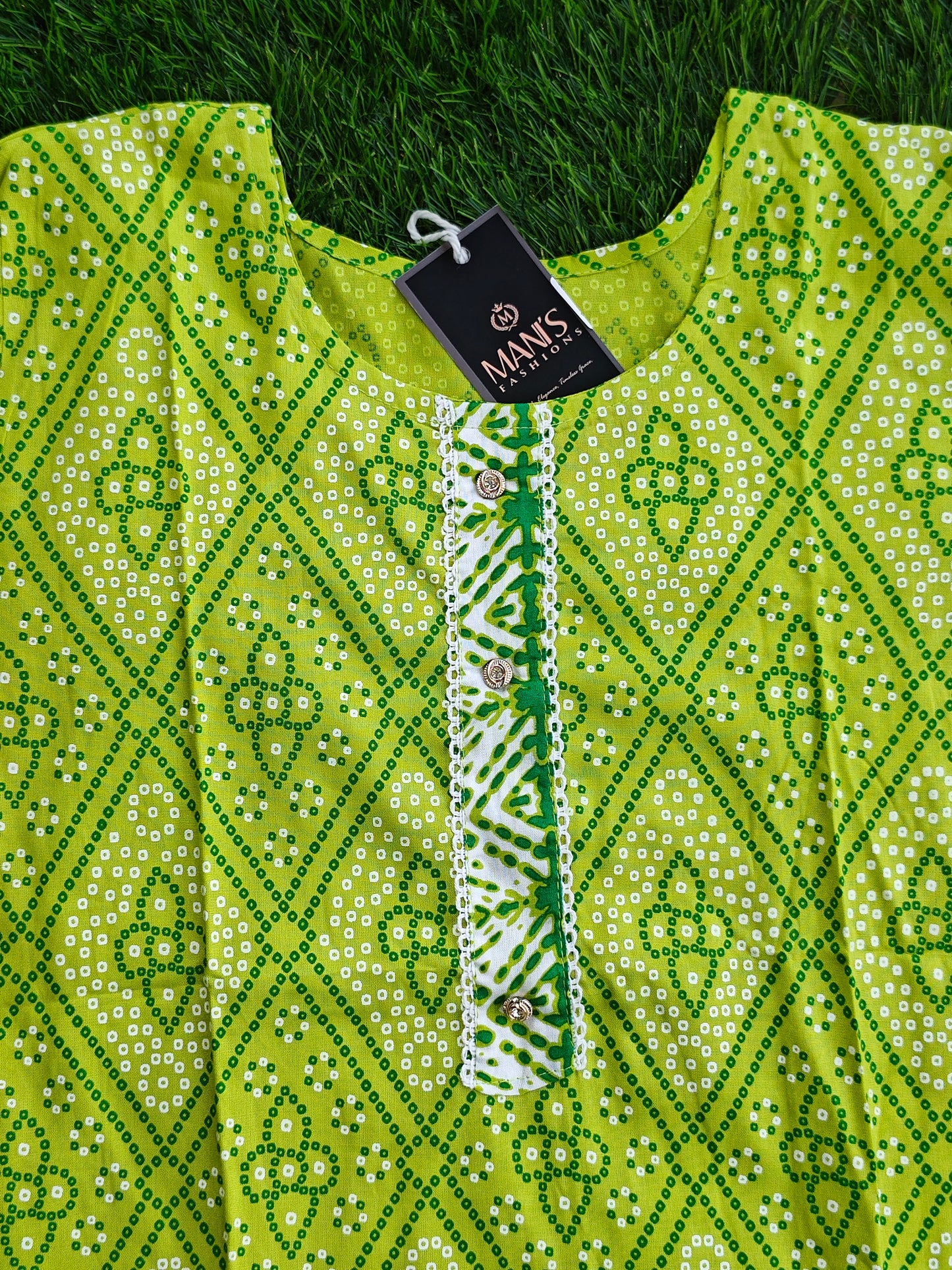 Summer Cotton Kurti Pant Set for Women with Vibrant Prints and Relaxed Fit