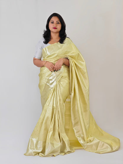 Pure Silk Handloom Saree for Women with Silver Zari – Lightweight, Silk Mark Certified