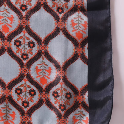 Chinon Cotton Embroidered Kurta Pant Dupatta Set for Women with Silk Blend Dupatta – Sizes S to XXL