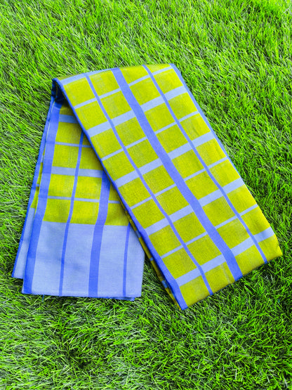 Lightweight Cotton Saree for Daily Wear with Minimal Motifs and Soft Breathable Fabric for Women