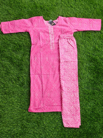 Summer Cotton Kurti Pant Set for Women with Vibrant Prints and Relaxed Fit