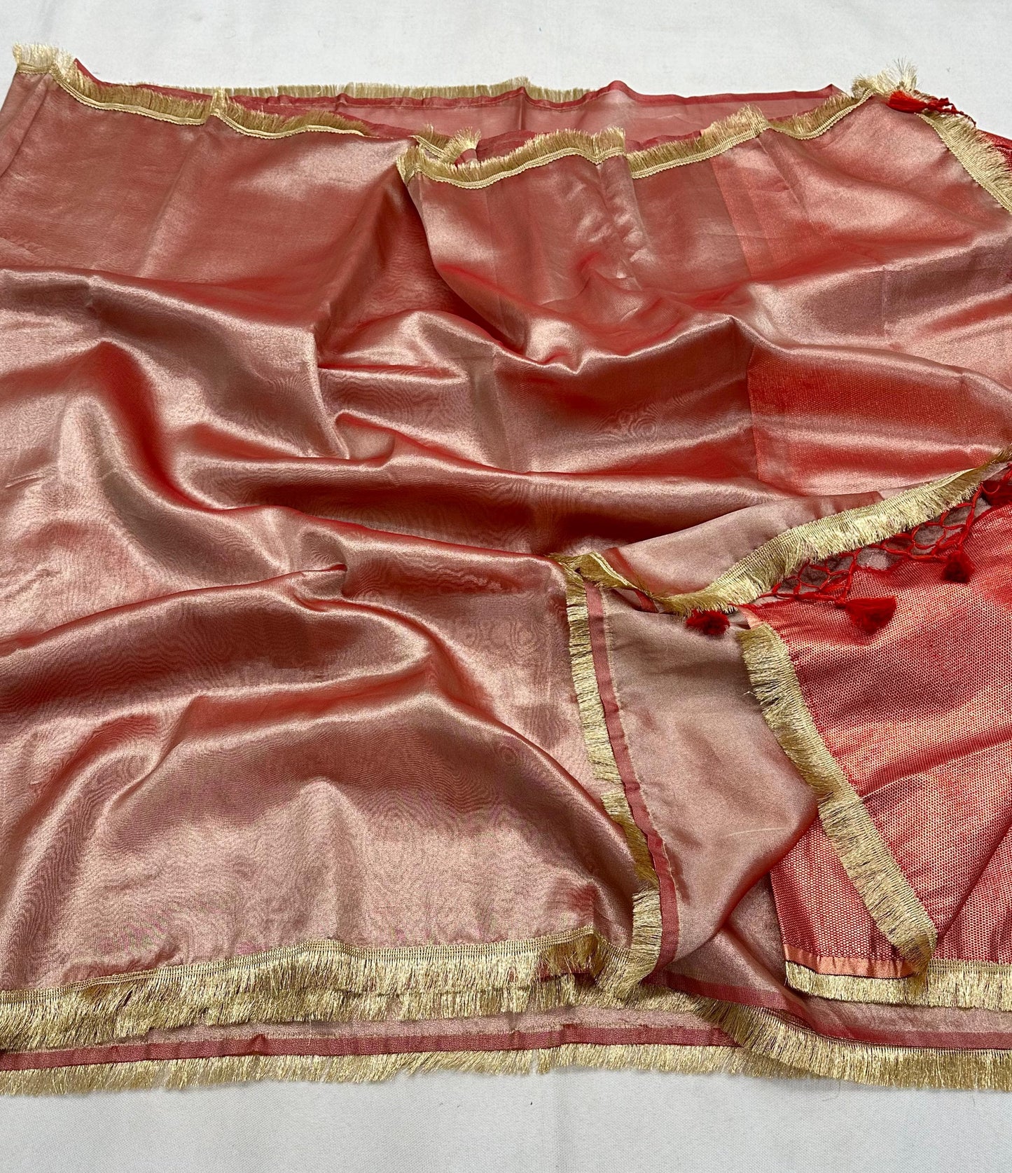 Regal Sophistication Banarasi Tissue Lace Soft Silk Saree