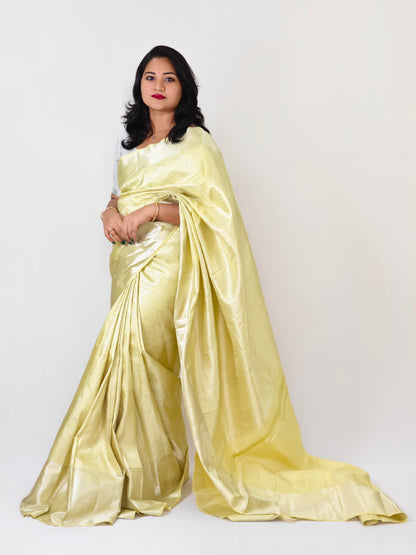 Pure Silk Handloom Saree for Women with Silver Zari – Lightweight, Silk Mark Certified