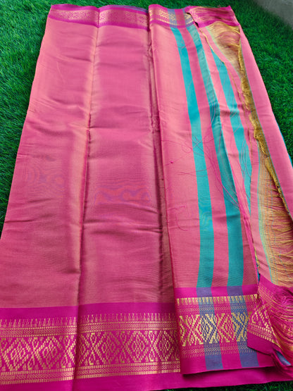 Presenting: Graceful Whispers - Tissue Kalyani Cotton Soft Silk Sarees