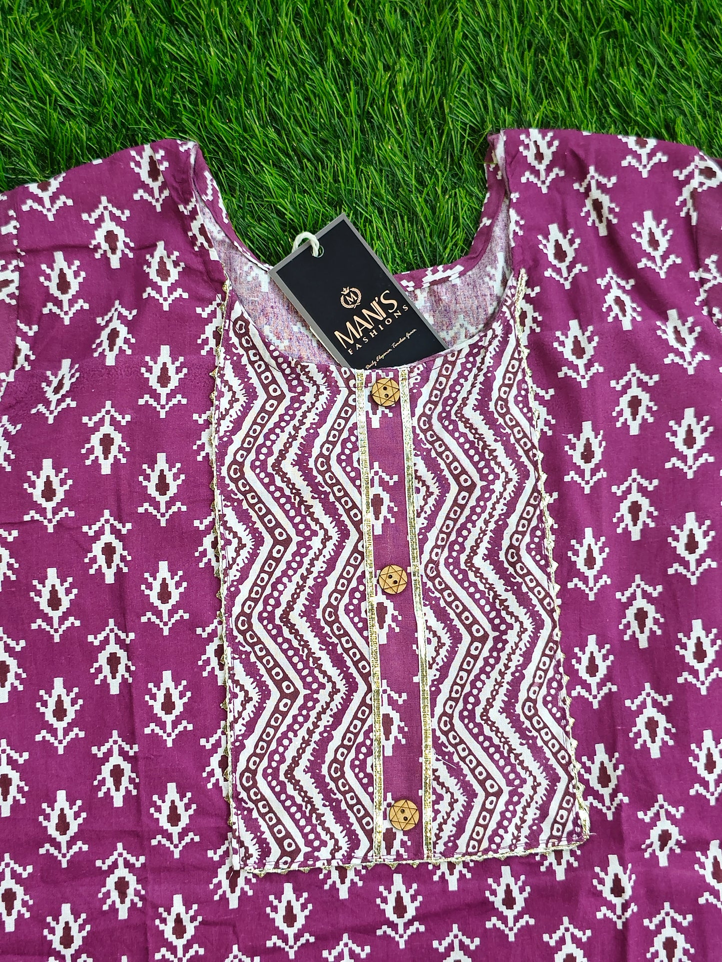 Summer Cotton Kurti Pant Set for Women with Vibrant Prints and Relaxed Fit