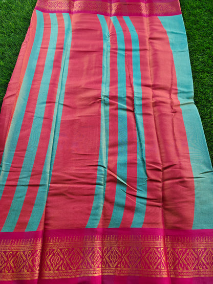 Presenting: Graceful Whispers - Tissue Kalyani Cotton Soft Silk Sarees