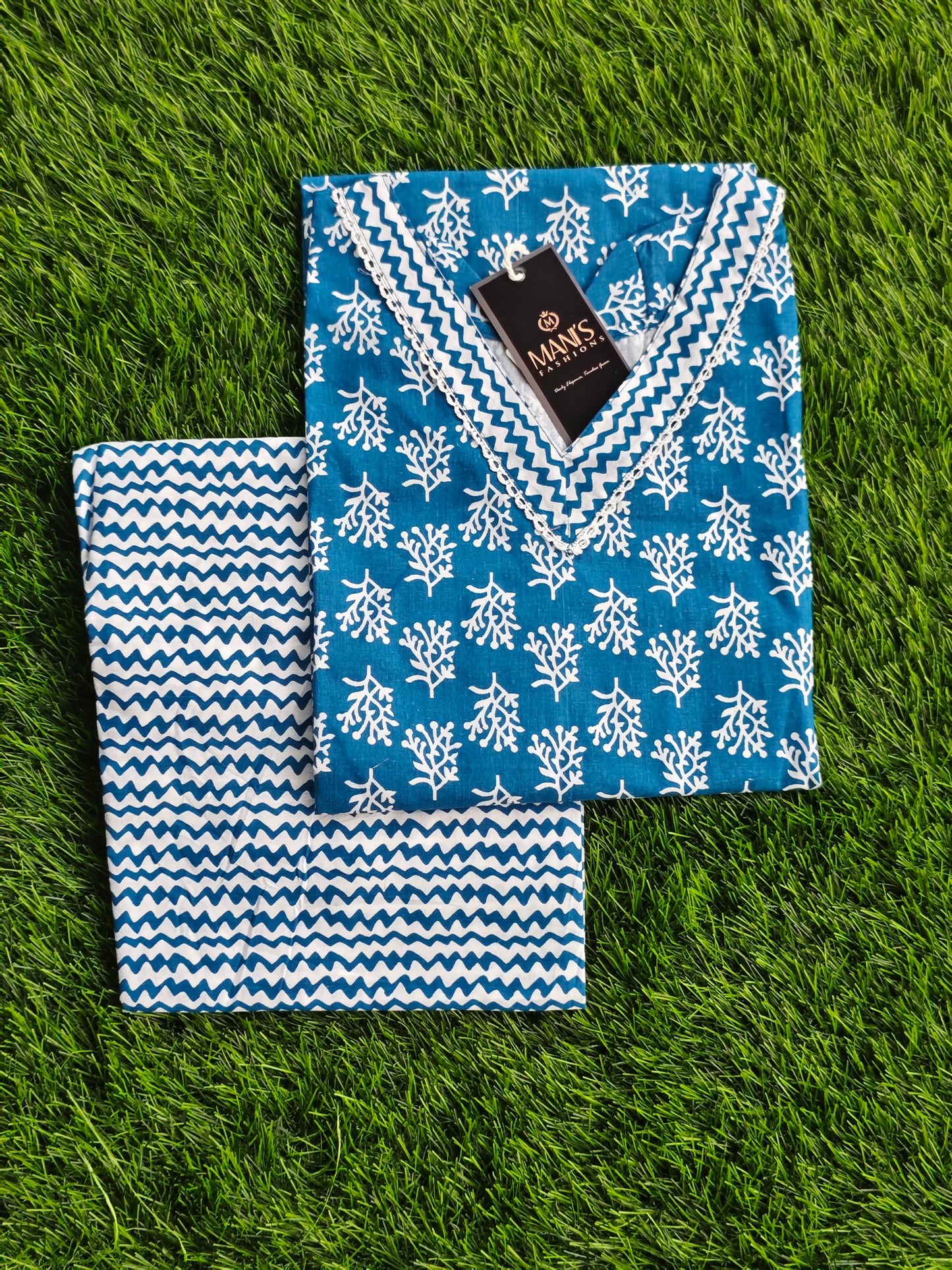 Summer Cotton Kurti Pant Set for Women with Vibrant Prints and Relaxed Fit