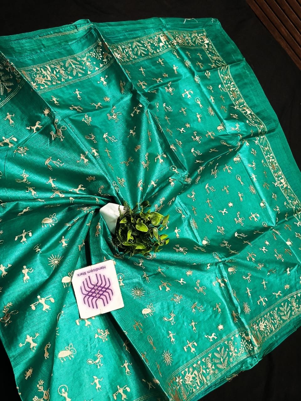 Semi Desi Tussar Silk Saree - Mani's Fashions