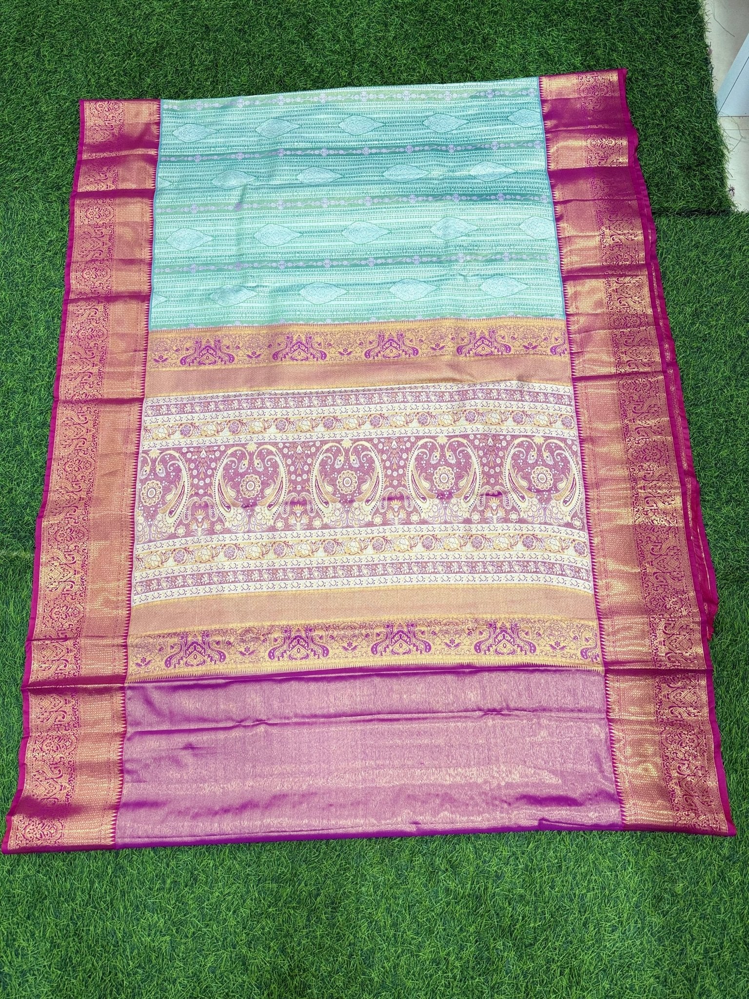 Semi Kanchi Tissue Brocade Collection - Mani's Fashions