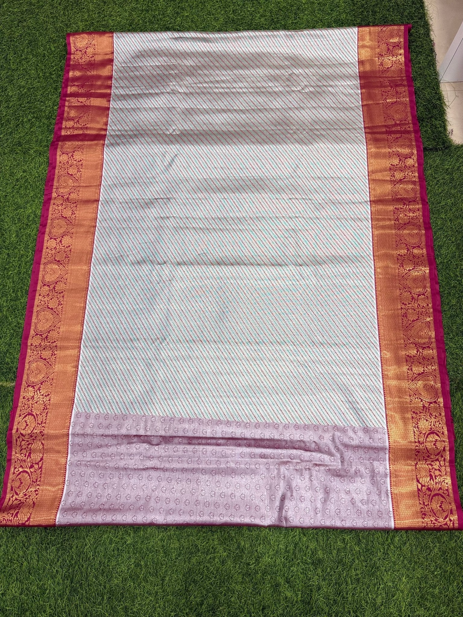 Semi Kanchi Tissue Brocade Collection - Mani's Fashions