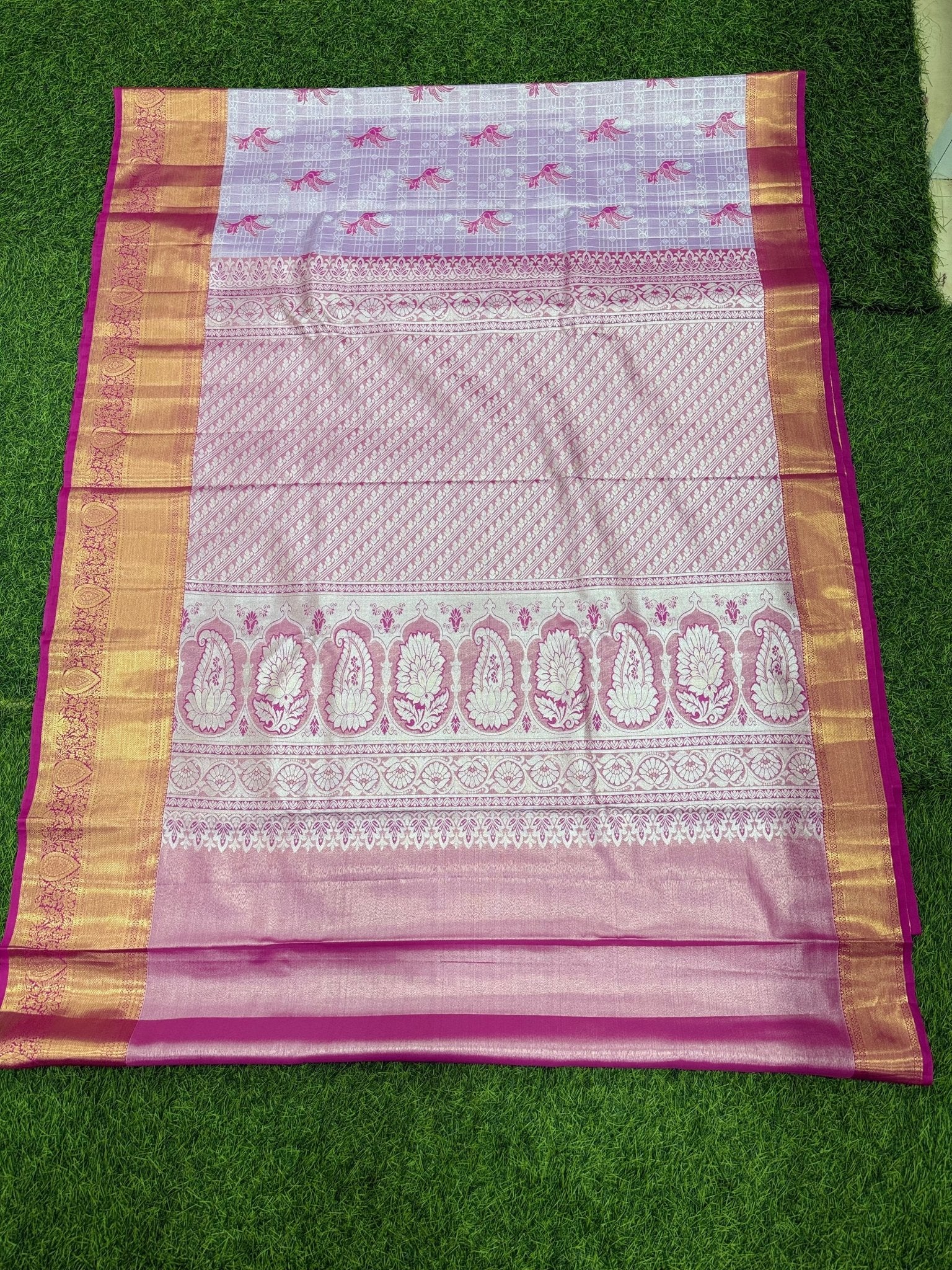 Semi Kanchi Tissue Brocade Collection - Mani's Fashions