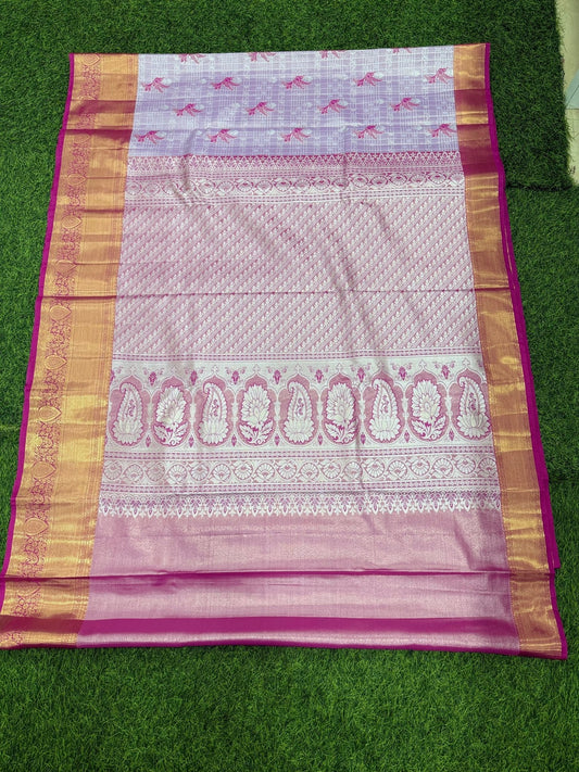 Semi Kanchi Tissue Brocade Collection - Mani's Fashions