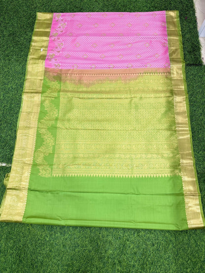 Semi Kanchi Tissue Brocade Collection - Mani's Fashions