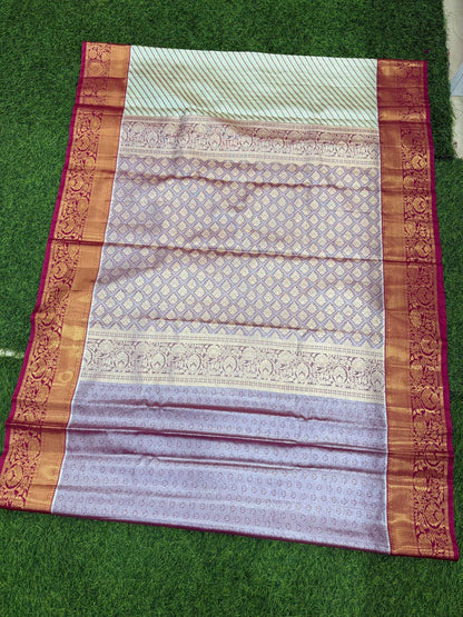 Semi Kanchi Tissue Brocade Collection - Mani's Fashions