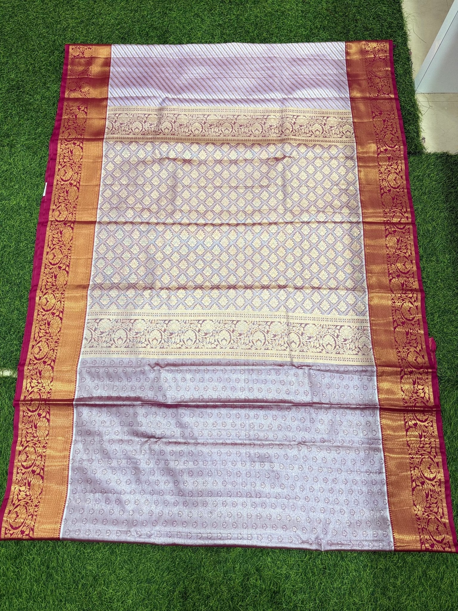 Semi Kanchi Tissue Brocade Collection - Mani's Fashions